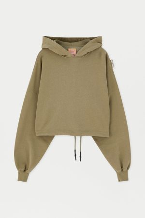 Sadie Sink Cropped Hoodie