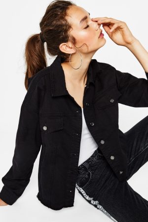 Black Denim Jacket
