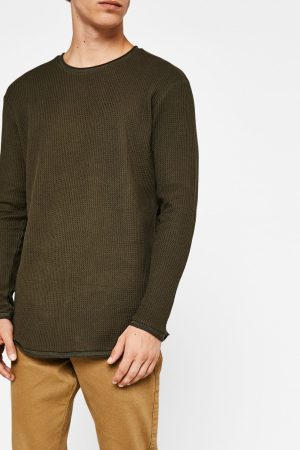 Waffle Knit Sweater